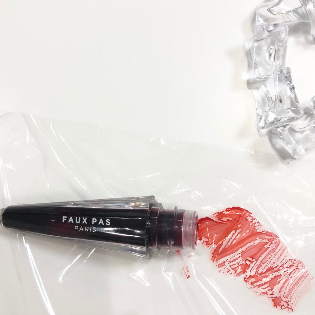 ウォーターアンブレラティント リップ/FAUX PAS PARIS/リップティントを使ったクチコミ(3枚目)