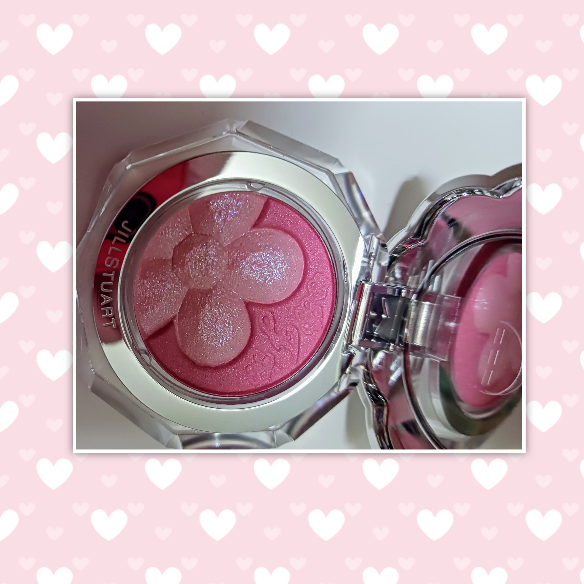 ジルスチュアート クリスタルブルーム ペタルクチュールアイズ デュオ/JILL STUART/アイシャドウパレットを使ったクチコミ（2枚目）