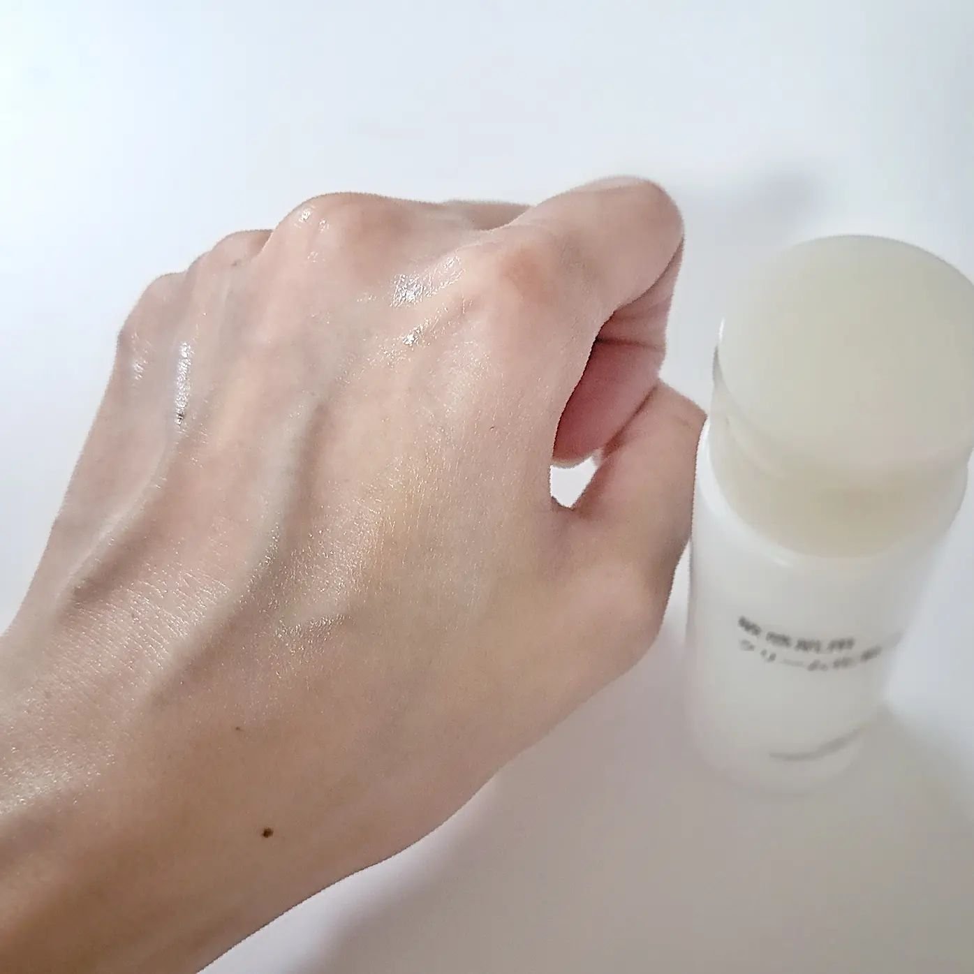 敏感肌用クリーム化粧水/無印良品/化粧水を使ったクチコミ（3枚目）