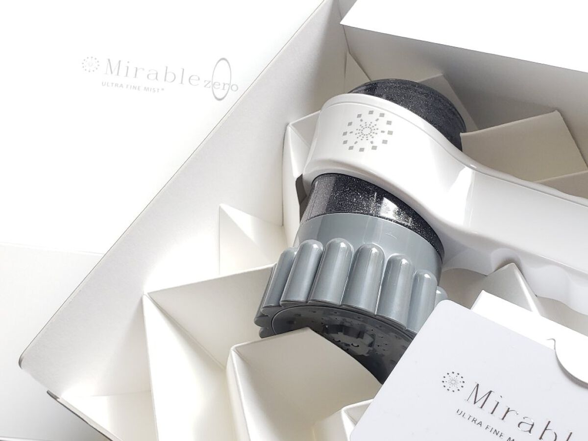 ミラブル zero/ミラブル/シャワーヘッドを使ったクチコミ（1枚目）