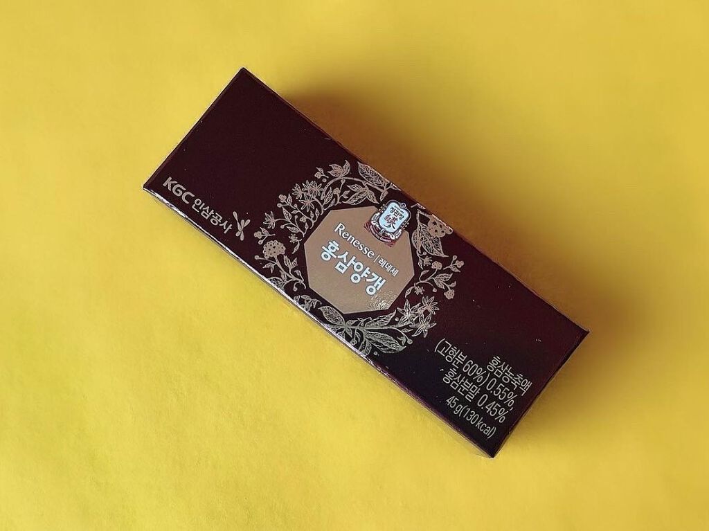 レネッセ 紅参 羊羹/正官庄/食品を使ったクチコミ(4枚目)