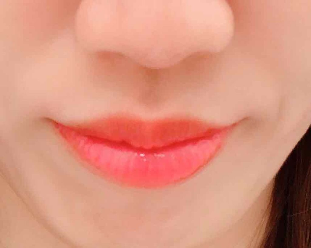 オールインワンティント 03 スパークルチェリー/シャインリッチ/リップティントを使ったクチコミ（3枚目）