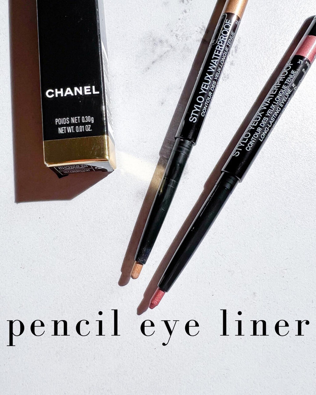 スティロ ユー ウォータープルーフ N/CHANEL/ペンシルアイライナーを使ったクチコミ（1枚目）