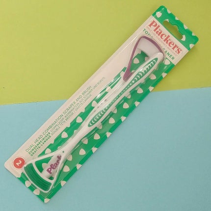 マイクロ舌クリーナー/Plackers®/その他オーラルケアを使ったクチコミ(5枚目)