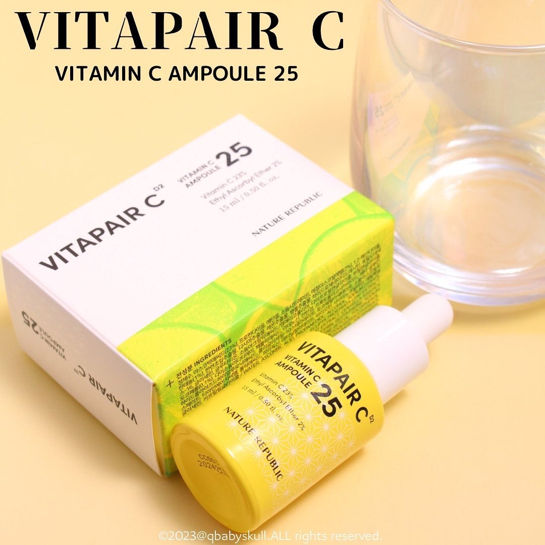ビタペアC ビタミンC25アンプル/ネイチャーリパブリック/美容液を使ったクチコミ(8枚目)
