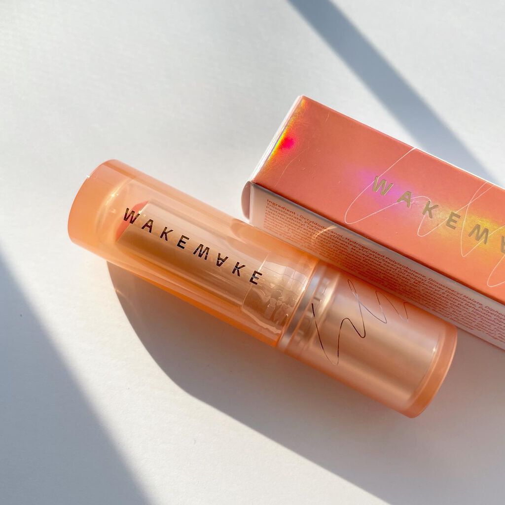 ビタミン ウォーターリートック リップバーム/wakemake/口紅を使ったクチコミ(2枚目)