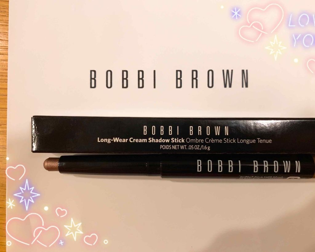 ロングウェア クリーム シャドウ スティック/BOBBI BROWN/スティックアイシャドウを使ったクチコミ（1枚目）