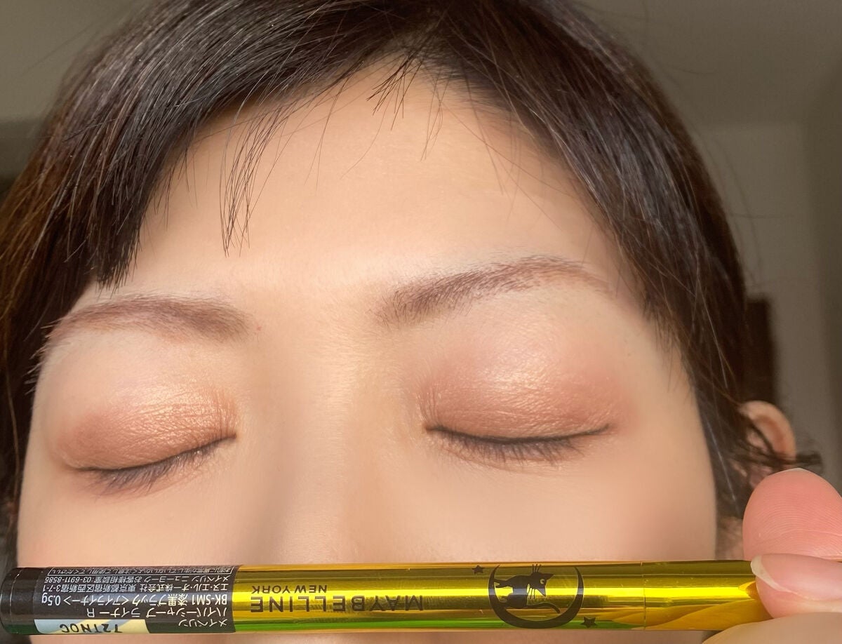 ハイパーシャープ ライナー R/MAYBELLINE NEW YORK/リキッドアイライナーを使ったクチコミ(5枚目)