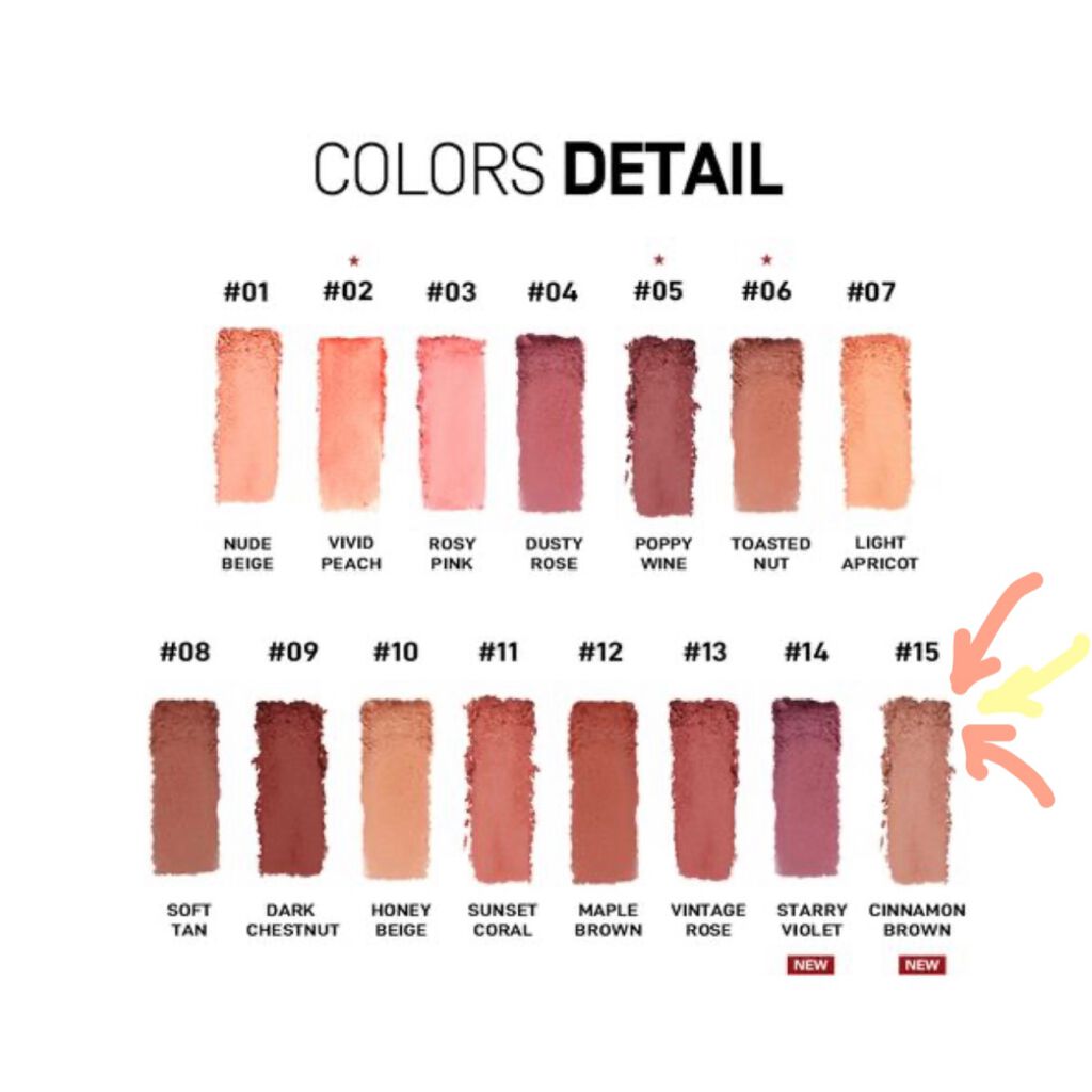 アイカラーパレット/heme/アイシャドウパレットを使ったクチコミ(5枚目)