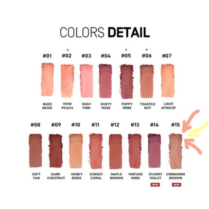 アイカラーパレット/heme/アイシャドウパレットを使ったクチコミ(5枚目)