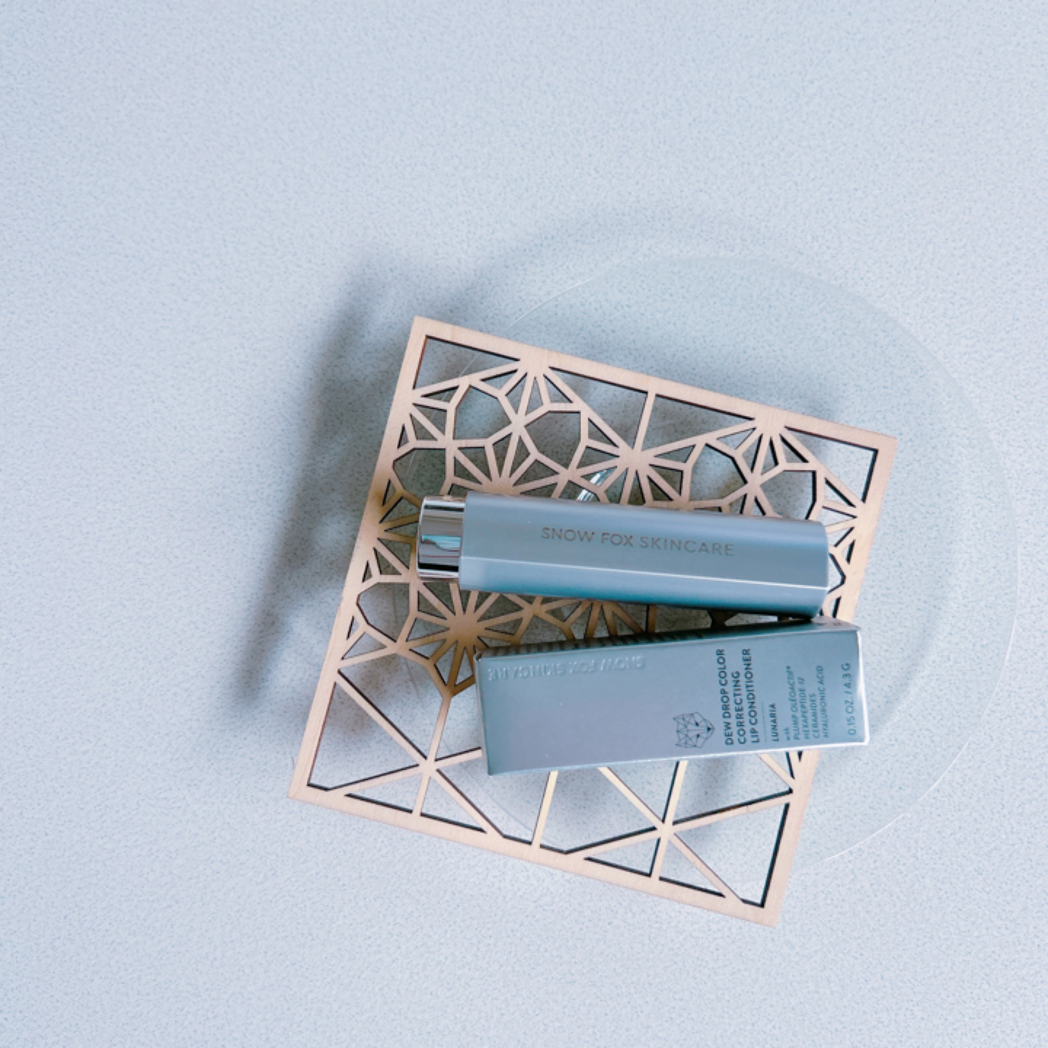 ルナリア リップ カラーコレクト コンディショナー/SNOW FOX SKINCARE/リップクリームを使ったクチコミ（1枚目）