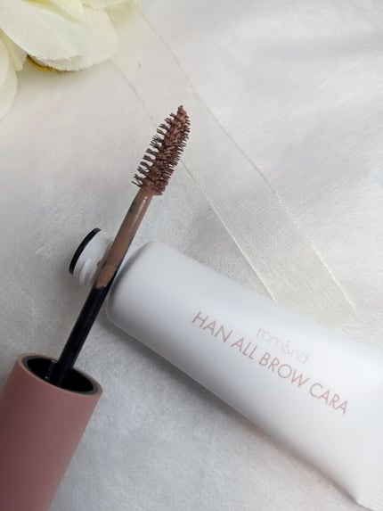 ハンオールブロウカラ/rom&nd/眉マスカラを使ったクチコミ(2枚目)