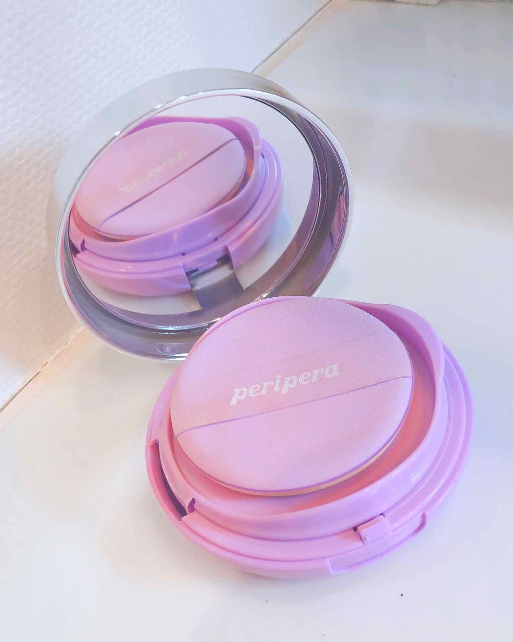 【限定】 ASMR エアリーインククッション/PERIPERA/クッションファンデーションを使ったクチコミ（2枚目）
