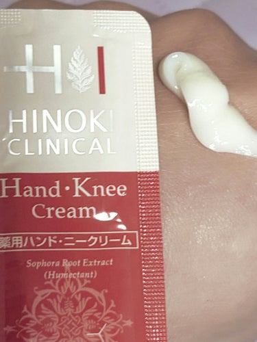 ヒノキ肌粧品 ヒノキハンド・ニークリームのクチコミ「🎀 ヒノキハンド・ニークリーム 🎀
HINOKI CLINICAL ヒノキ肌粧品
HAND K.....」（3枚目）