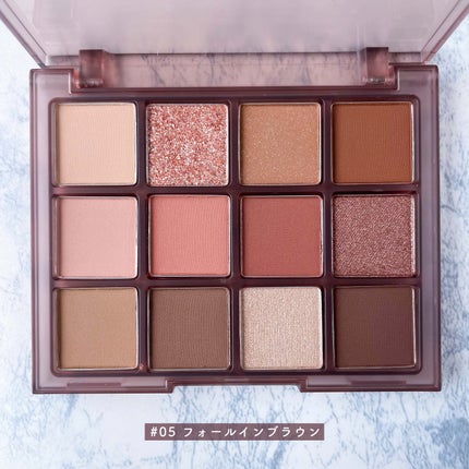 ホーリーモリーレイヤーパレット/HAKIT/アイシャドウパレットを使ったクチコミ(4枚目)