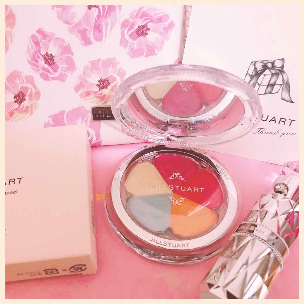 ジルスチュアート ブルーム ミックスブラッシュ コンパクト/JILL STUART/パウダーチークを使ったクチコミ（1枚目）