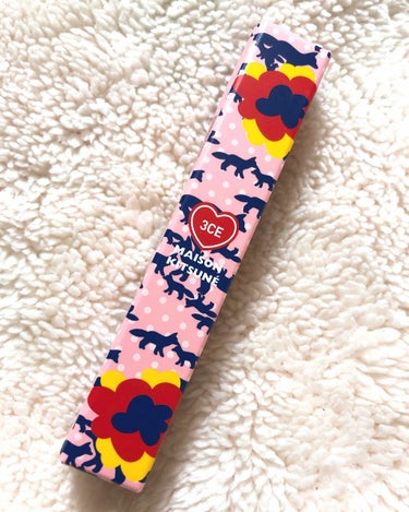 MAISON KITSUNE VELVET LIP TINT/3CE/口紅を使ったクチコミ（1枚目）