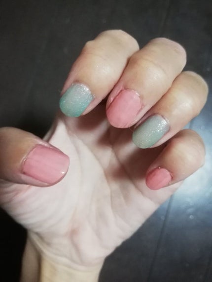 フレンドネイル(リニューアル品) 1-27(33143)ミントシュガー/DAISO/マニキュアの画像