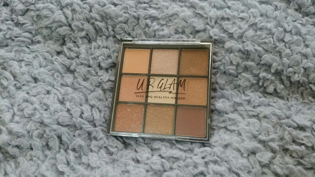 UR GLAM　BLOOMING EYE COLOR PALETTE/U R GLAM/アイシャドウパレットを使ったクチコミ（1枚目）