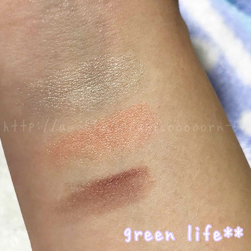 トーンアップアイシャドウ/CEZANNE/アイシャドウパレットを使ったクチコミ(2枚目)