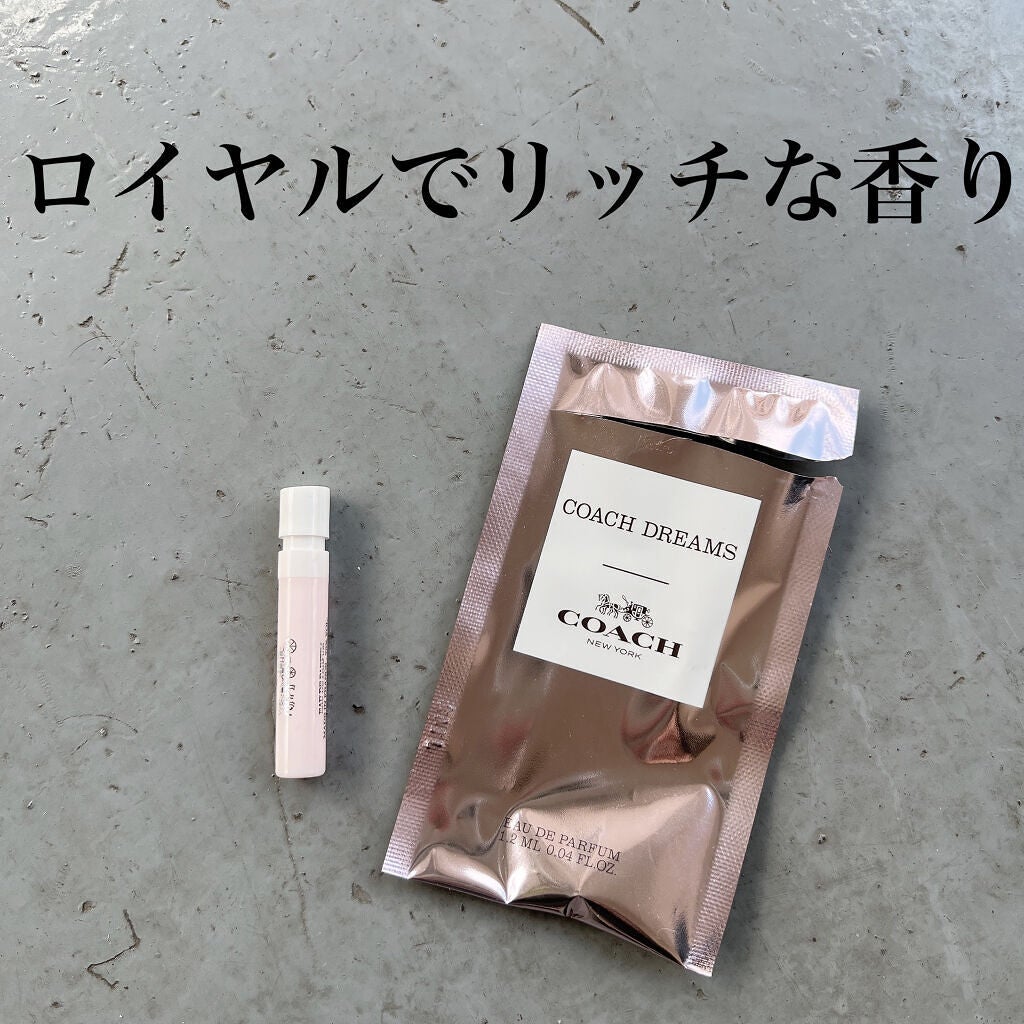 ドリームス オードパルファム/COACH/香水(レディース)を使ったクチコミ(1枚目)