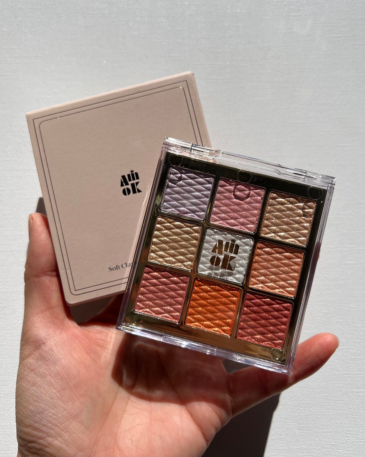 ソフトクレイビームアイシャドウパレット/AMIOK/ジェル・クリームアイシャドウを使ったクチコミ(8枚目)