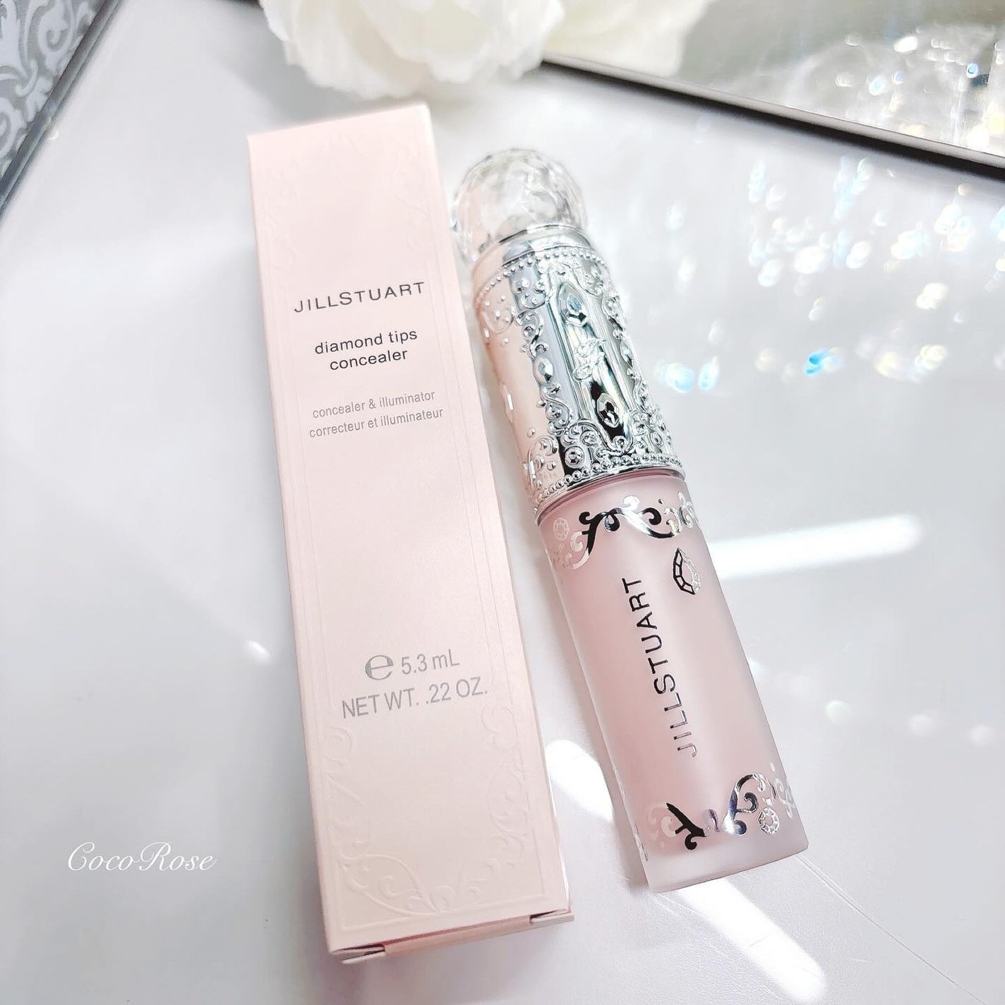 ダイヤモンドティップス コンシーラー(パールタイプ)/JILL STUART/リキッドコンシーラーを使ったクチコミ(1枚目)