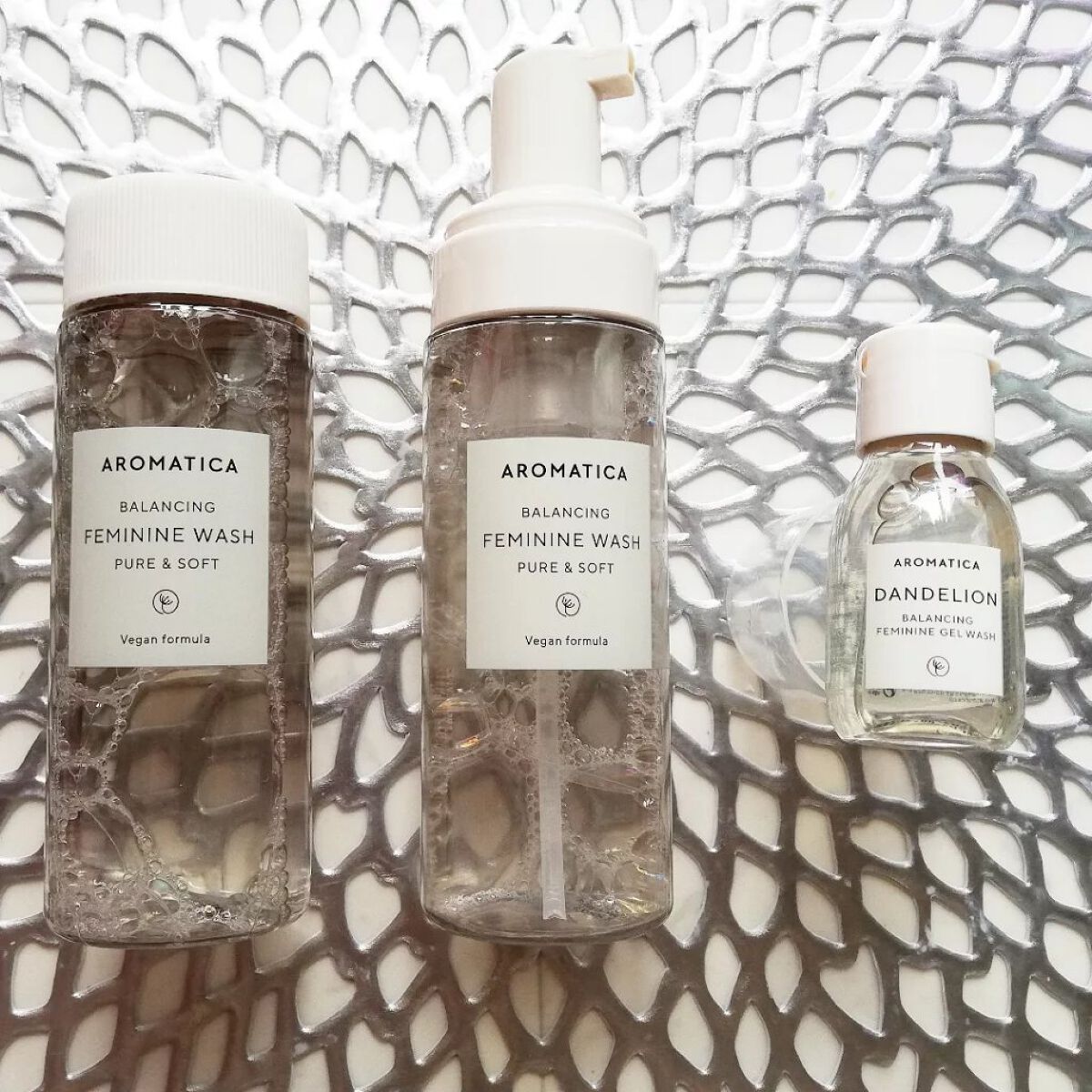 ピュア＆ソフトフェミニンウォッシュ /AROMATICA/デリケートゾーンケアを使ったクチコミ（1枚目）