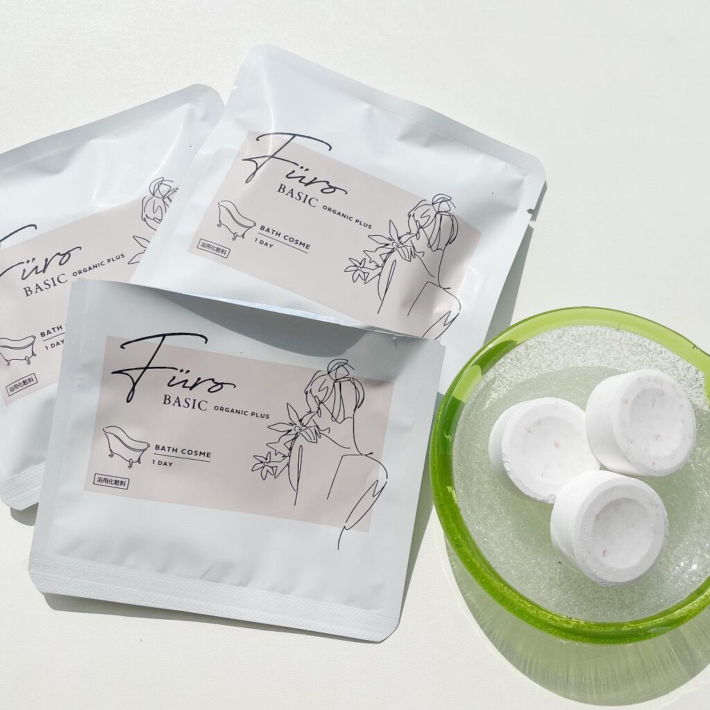 Furo BASIC 1DAY【3錠入1回分】/Furo/炭酸系入浴剤を使ったクチコミ（1枚目）
