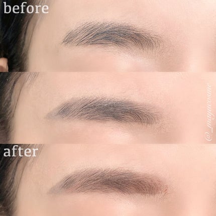 ニュアンスオン3Dアイブロウマスカラ/BLEND BERRY/眉マスカラを使ったクチコミ(3枚目)