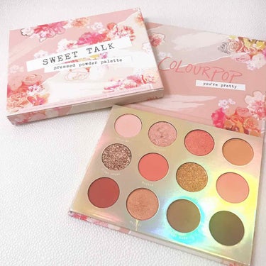 Eye Palette-Sweet Talk/ColourPop/パウダーアイシャドウを使ったクチコミ（1枚目）