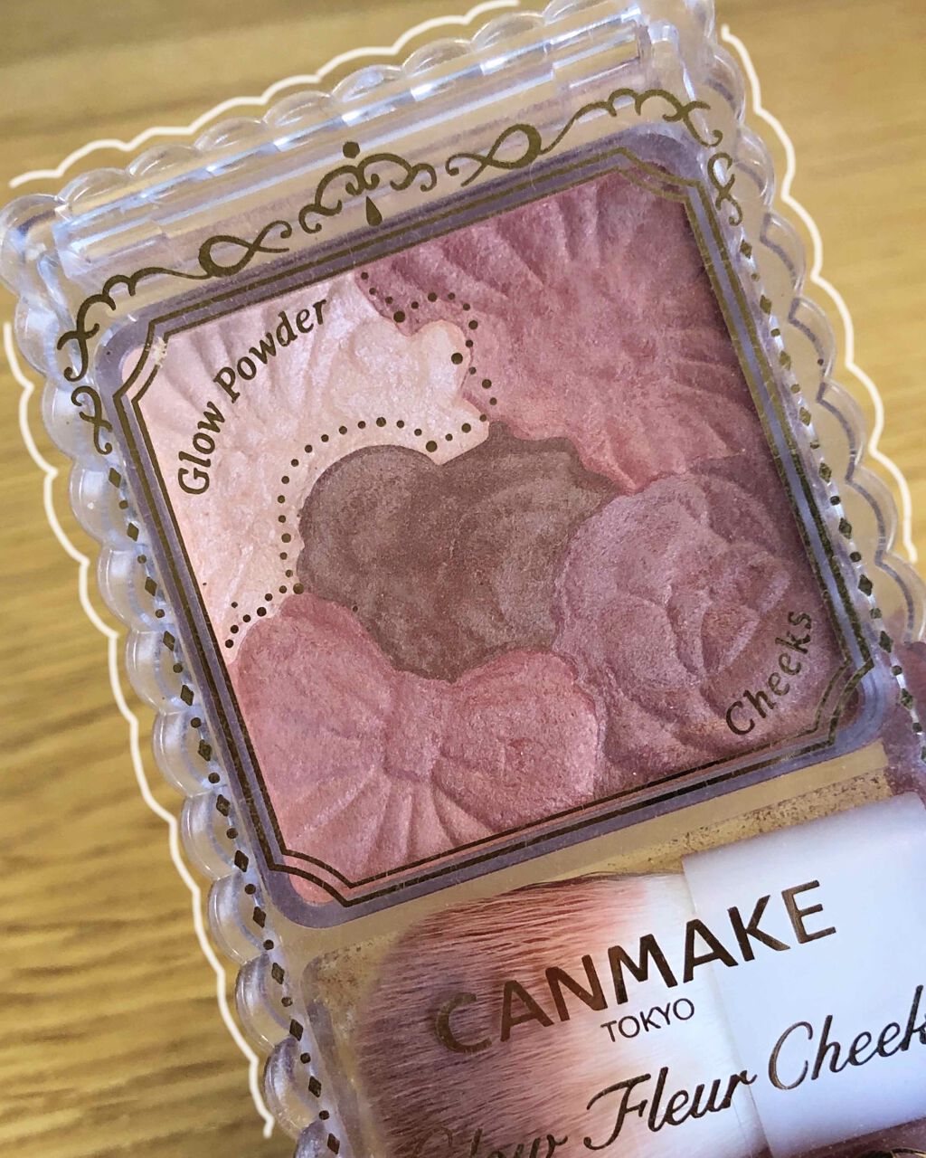 グロウフルールチークス/キャンメイク/パウダーチークを使ったクチコミ(1枚目)