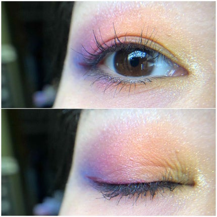 UR GLAM BLOOMING EYE COLOR PALETTE/U R GLAM/アイシャドウパレットを使ったクチコミ(4枚目)