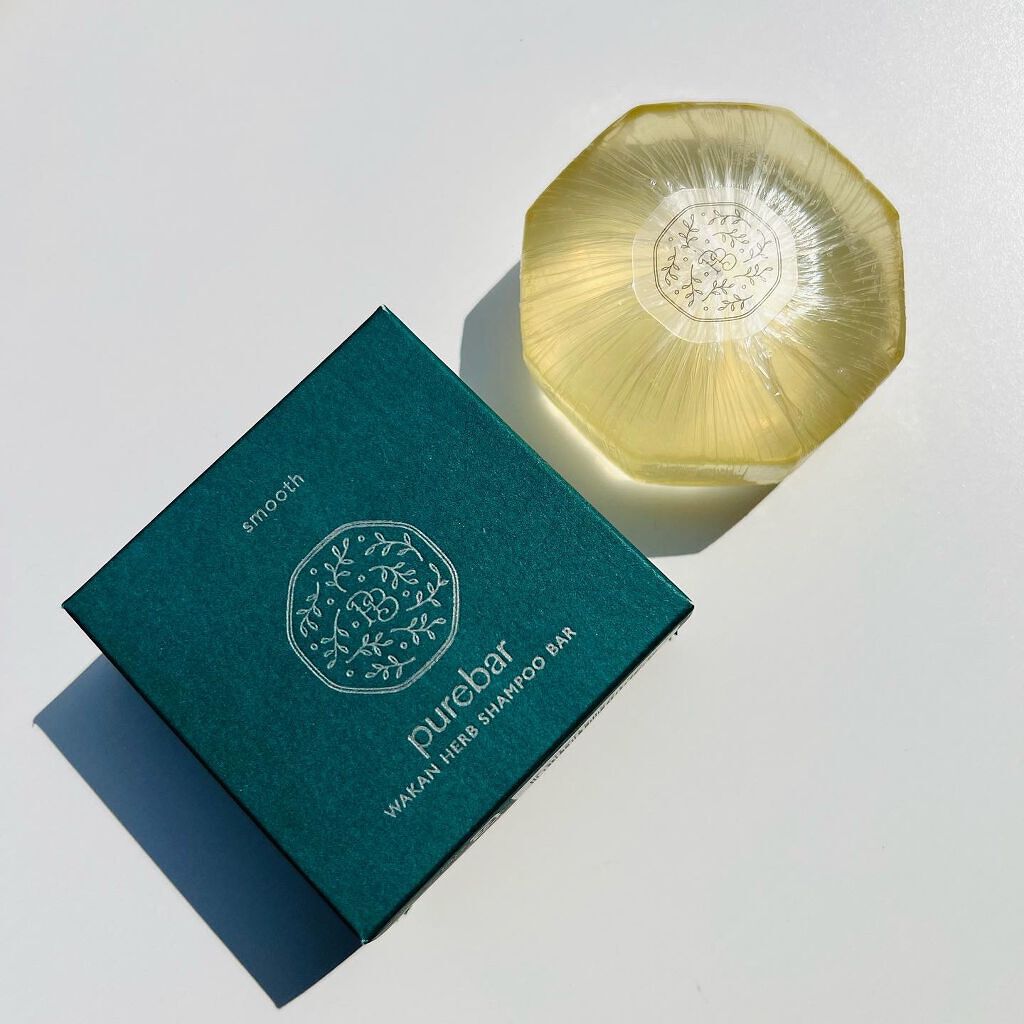 ピュアバー 和漢ハーブシャンプーバー スムース/purebar/市販シャンプーを使ったクチコミ（2枚目）