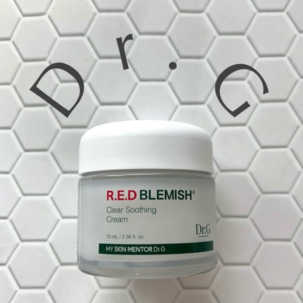 レッドブレミッシュ クリアスージングクリーム/Dr.G/フェイスクリームを使ったクチコミ(1枚目)