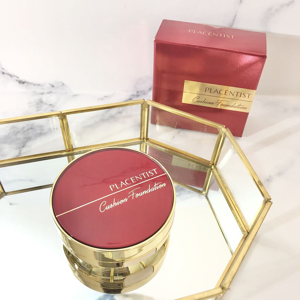 プラセンティストクッションファンデーション/ステファニー/クッションファンデーションを使ったクチコミ（2枚目）