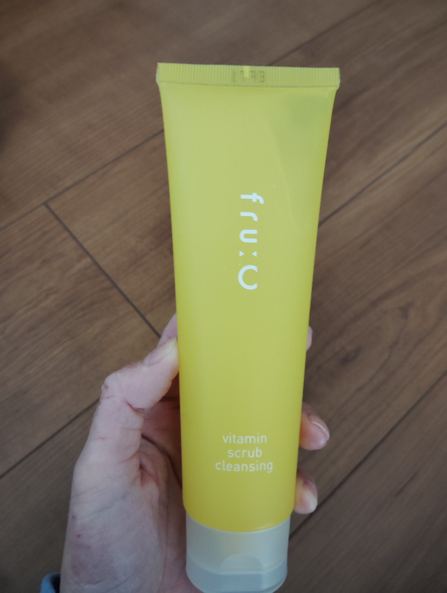 ビタミンスクラブクレンジング/Fru:C/クレンジングジェルを使ったクチコミ（1枚目）
