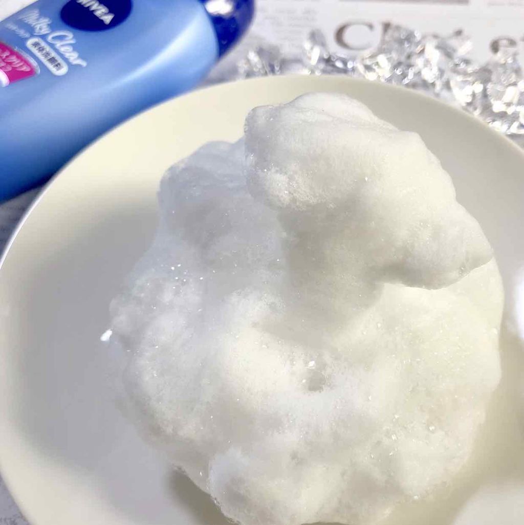 ニベア ミルキークリア洗顔料 スムースクリア/ニベア/洗顔フォームを使ったクチコミ(4枚目)