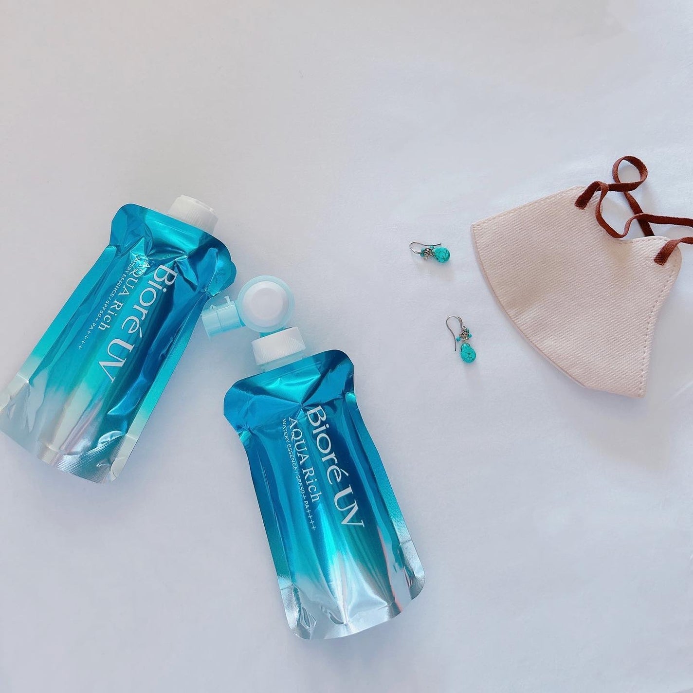 アクアリッチ フレッシュパウチ/ビオレ/日焼け止めローションを使ったクチコミ(4枚目)