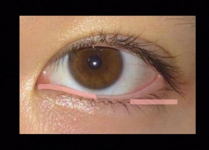 UR GLAM GEL EYELINER/U R GLAM/ジェルアイライナーを使ったクチコミ(2枚目)