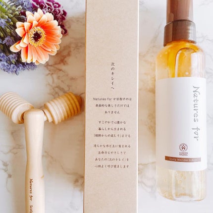 muu on LIPS 「Naturesforスカルプワンダーローション&ローラーセッ..」(4枚目)