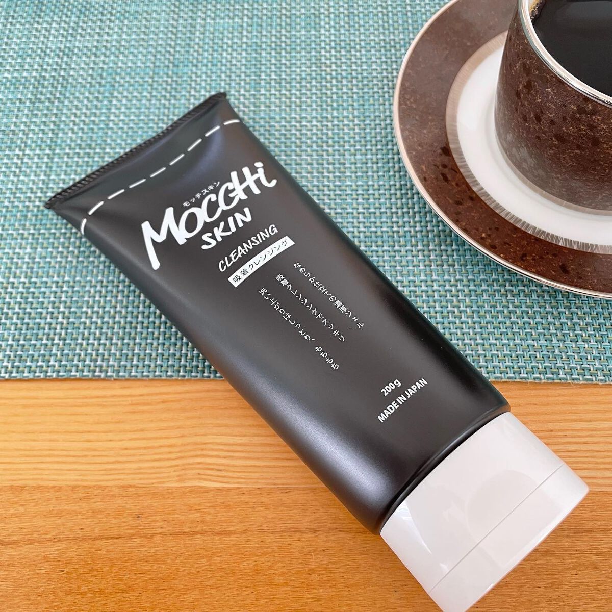 モッチスキン吸着クレンジングBK(炭)/MoccHi SKIN/クレンジングジェルを使ったクチコミ(1枚目)