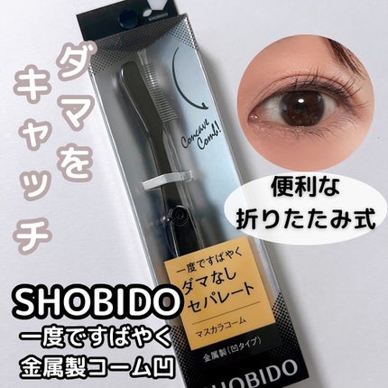 一度ですばやく金属製コーム凹/SHOBIDO/その他化粧小物を使ったクチコミ(1枚目)