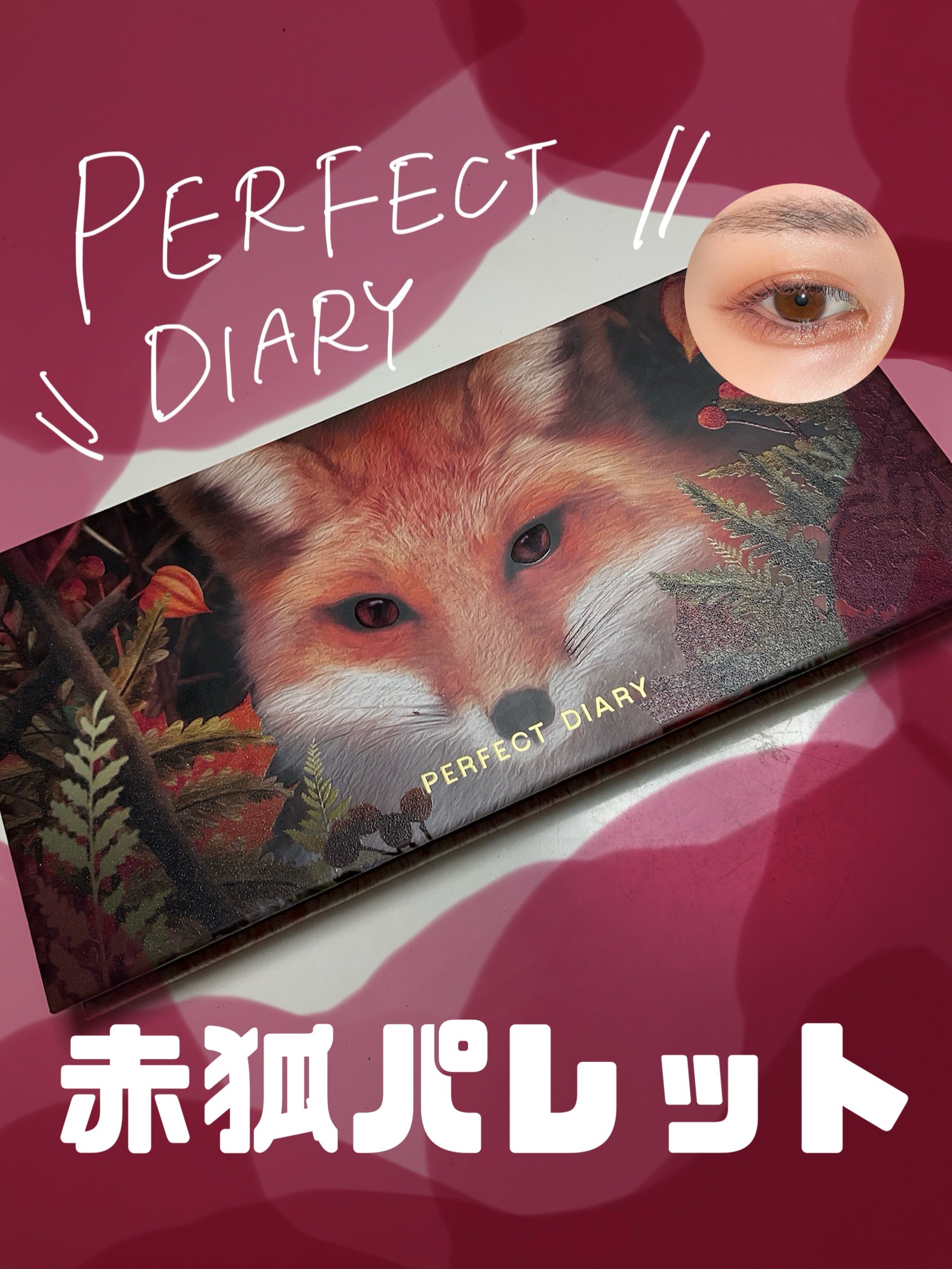 エクスプローラ12色 動物アイシャドウパレット/PERFECT DIARY/アイシャドウパレットを使ったクチコミ（1枚目）
