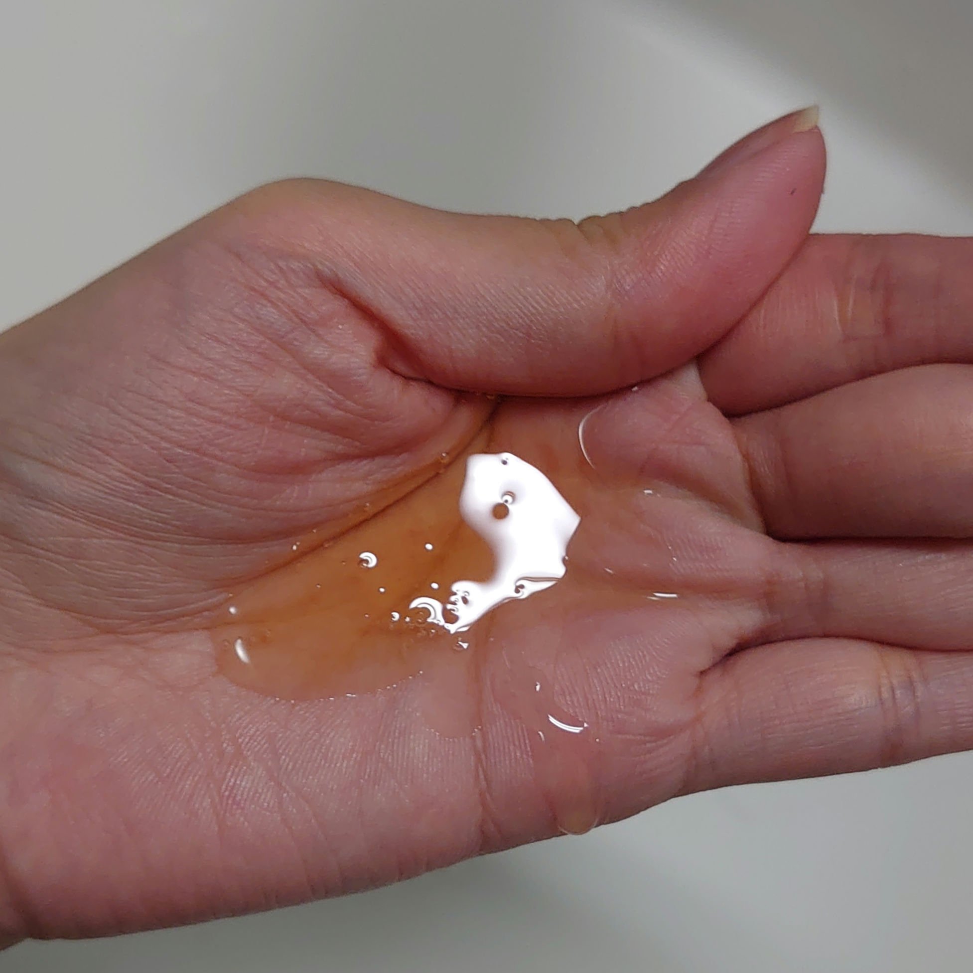 primera マイルド&パーフェクト オイルトゥフォームクレンザーのクチコミ「■primera
パーフェクト オイル トゥー フォーム クレンザー


サンプル使用。
メイ.....」（2枚目）