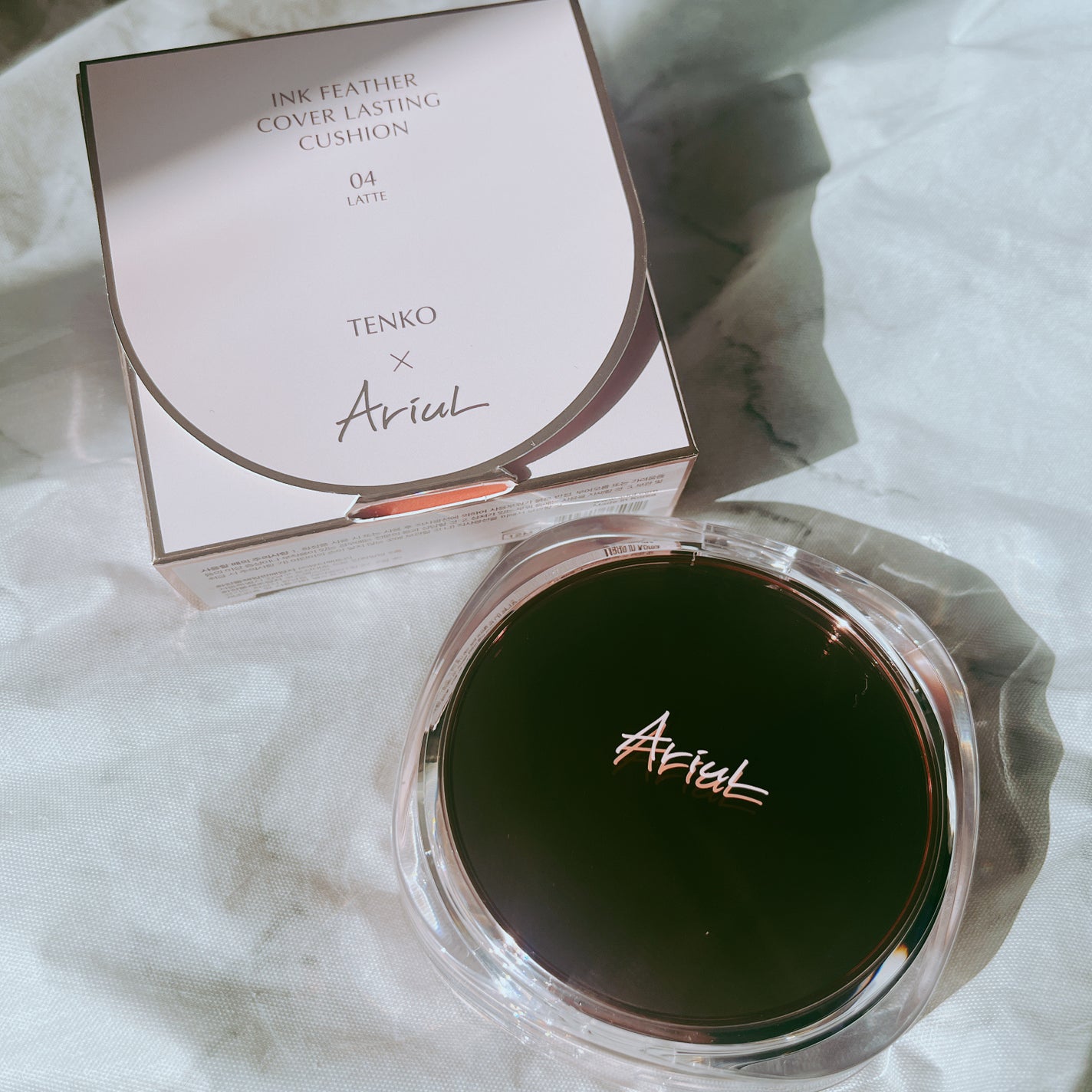 アリウル インクフェザーカバーラスティングクッション/Ariul/クッションファンデーションを使ったクチコミ(5枚目)