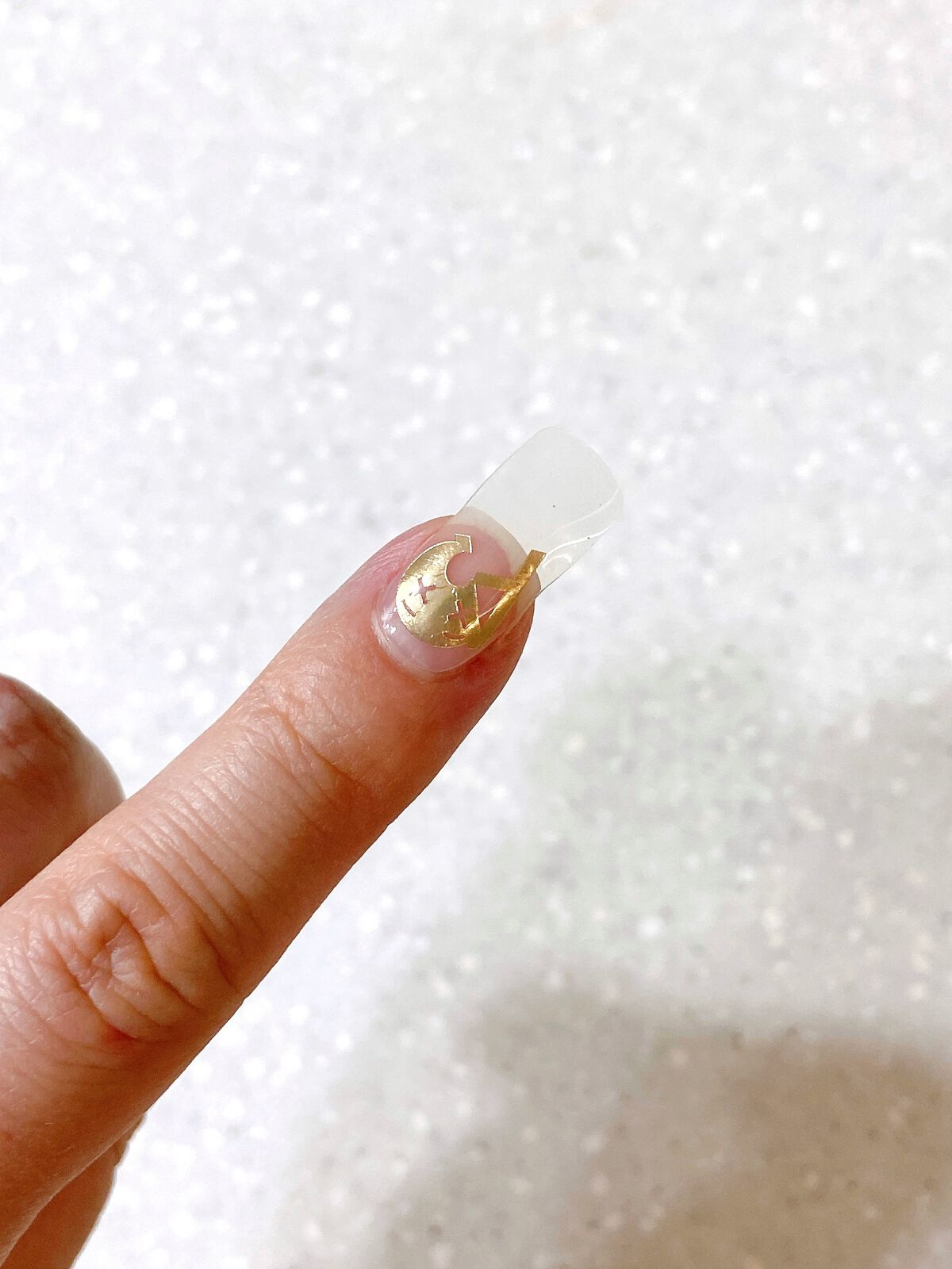 セルフカスタム ネイルシール/KEEPU/ネイルシールを使ったクチコミ(4枚目)