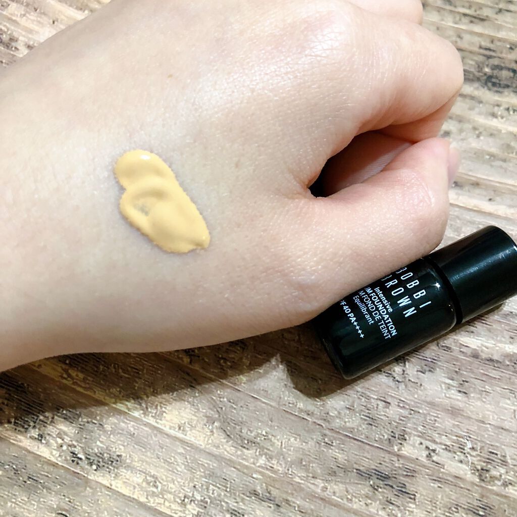 インテンシブ セラム ファンデーション/BOBBI BROWN/リキッドファンデーションを使ったクチコミ(4枚目)