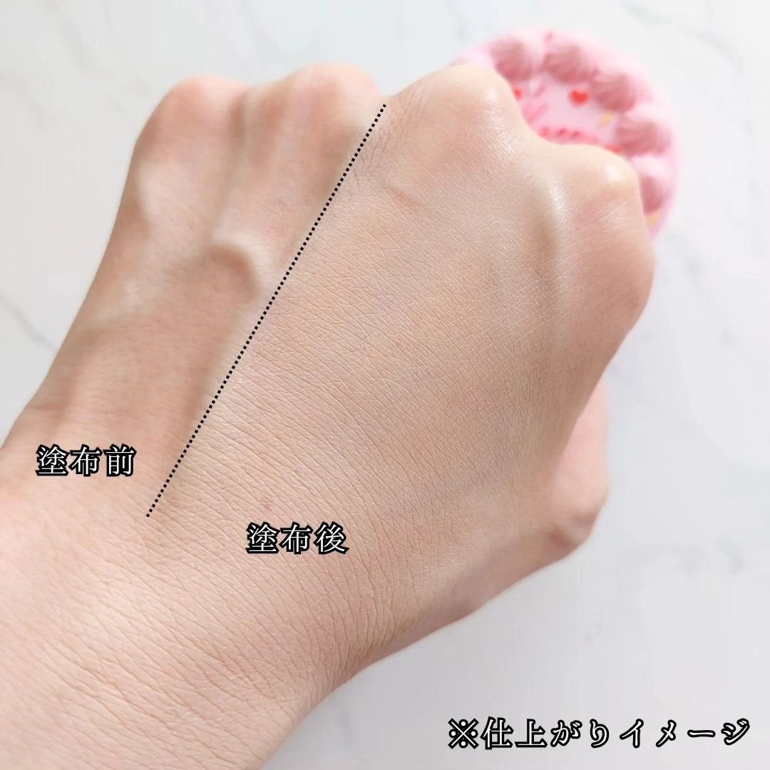 ハッピーユアデイクッション/Merrymonde/クッションファンデーションを使ったクチコミ(4枚目)