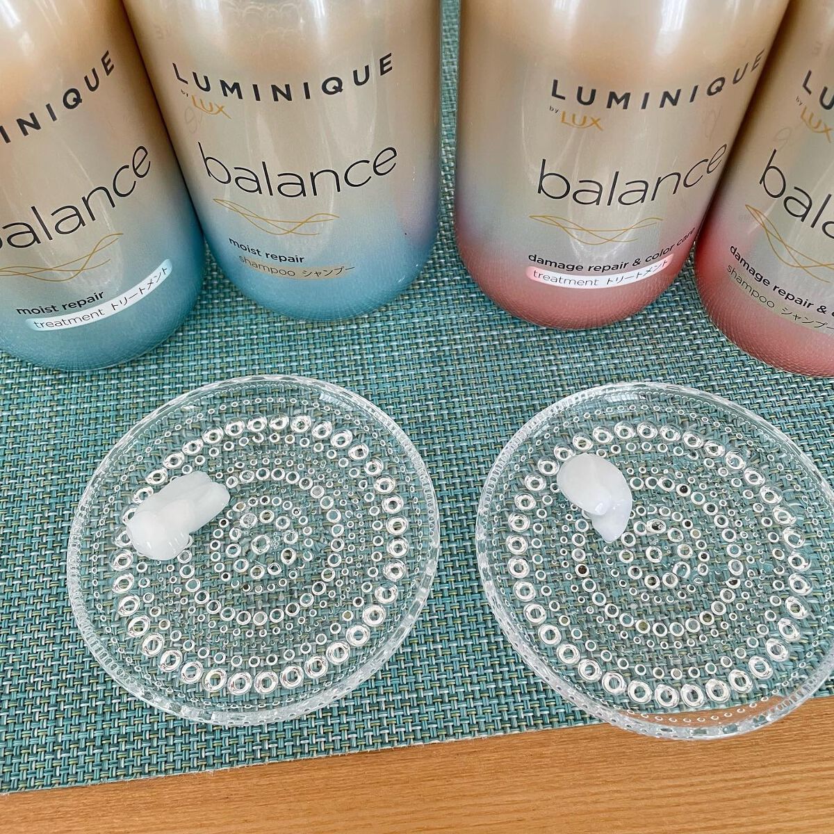 ルミニーク バランス モイストリペア シャンプー/トリートメント/LUX/市販シャンプーを使ったクチコミ(7枚目)